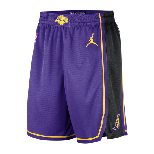 JUNIOR PANTALÓN CORTO DE JUEGO STATEMENT LAKERS