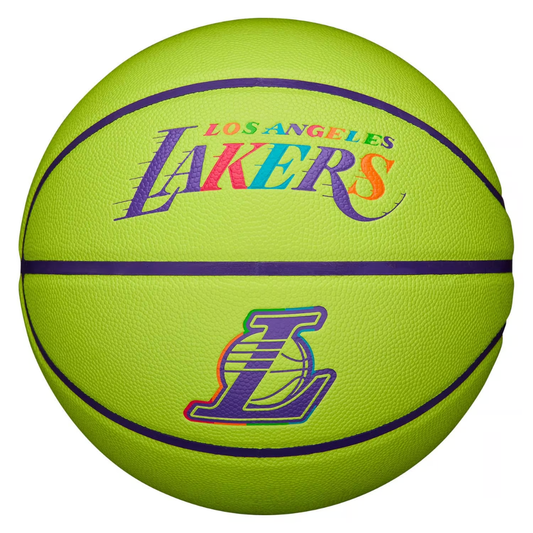 NBA TEAM NEON BSKT LOS ANGELS LAKERS TALLA 7