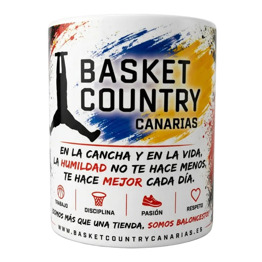 TAZA BASKET COUNTRY CANARIAS
