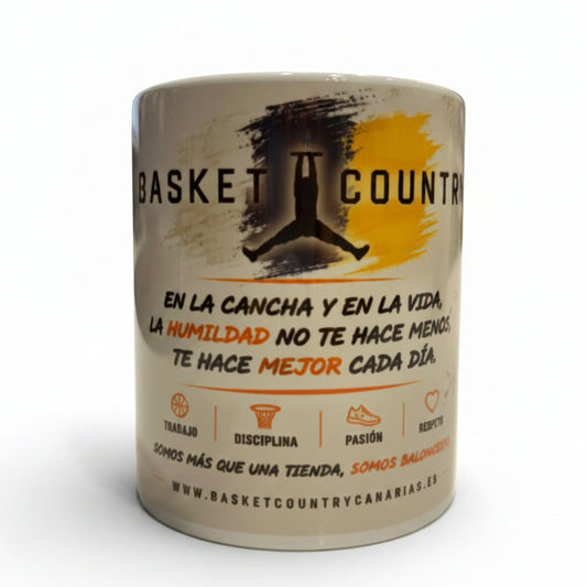 TAZA BASKET COUNTRY CANARIAS