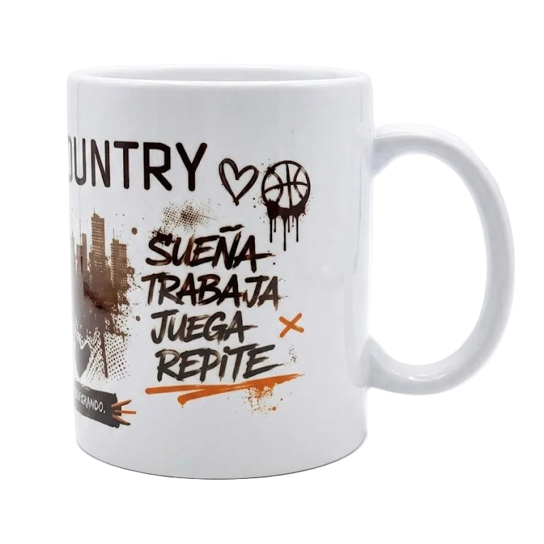 TAZA BASKET COUNTRY CANARIAS